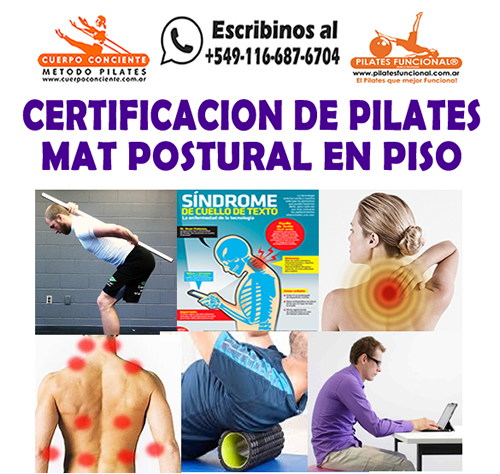 Curso Certificacion de Pilates Mat Postural